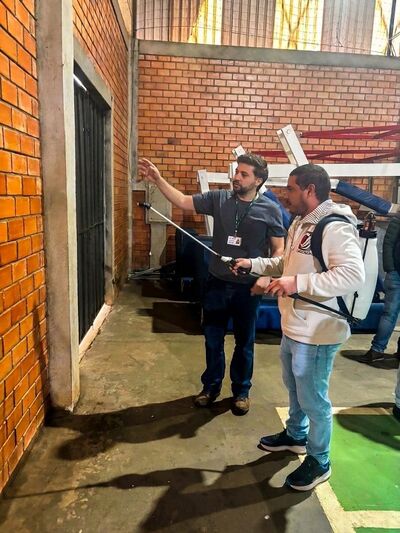 Agentes de Combate às Endemias de Laranjeiras do Sul participam de capacitação em Guarapuava